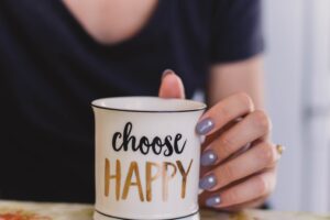 Developing an attitude of gratitude Developing an attitude of gratitude, complete harmony, choose happy mug