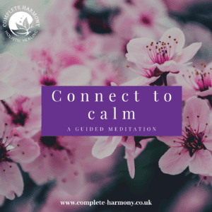 connect to calm meditation cover | Complete Harmony | Sharon Taylor